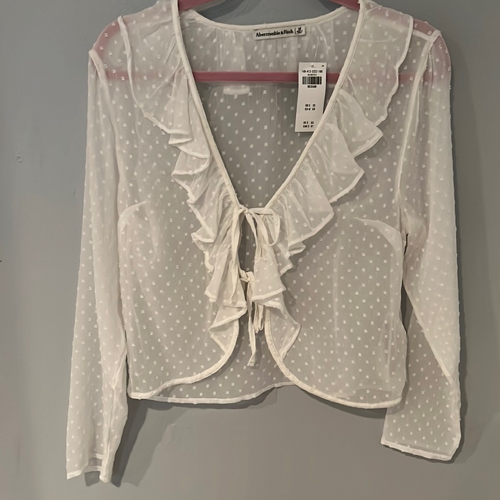 NWT! Abercrombie cover up top